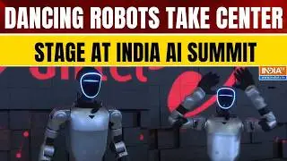 India AI Impact Summit 2026: Dancing Humanoid Robot Wows Visitors at Bharat Mandapam