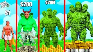 Franklin Purchasing $1 GREEN HULK SUIT to $1,000,000,000 GREEN HULK SUIT in GTA 5
