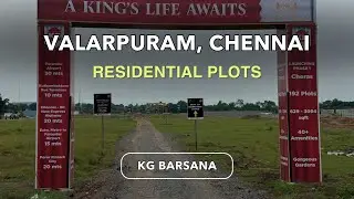 KG Barsana - Valarpuram Plots For Sale | Near Saveetha College, Chennai #valarpuram #plot #land