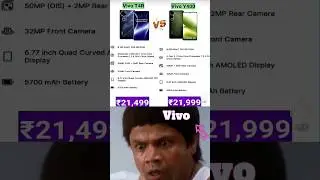 Vivo T4R vs vivo Y400 !! Quick comparison video !!  Funny #r2h
