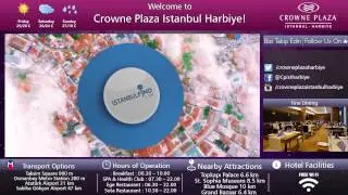 IstanbulFind Hotel TV - Crowne Plaza Istanbul Harbiye