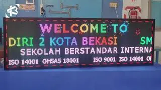 Videotron & Running Text Indoor Outdoor RGB Full Color Termurah
