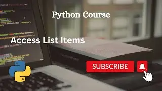 How to access items from list in python?