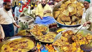 World Famous Kasuri Fish | Maana Fish Wala Street Food Kasur Pakistan | Yadgar Street Food