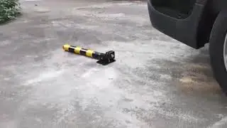Safety Traffic Fold Down Post Parking Post Metal Steel Bolt Fold Down Bollard Post