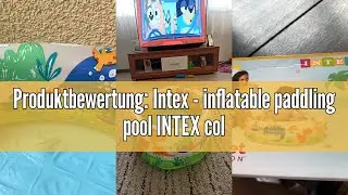 Produktrecension av Intex 57106EP-OK Uppbl&aring;sbar Pool, Flerf&auml;rgad, 61 x 22 cm, 33 l