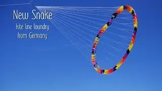 New Snake kite line-laundry from Germany