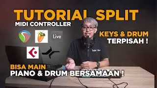 Tutorial Memisahkan Midi Drum & Tuts Keys pada Midi controller Novation Launchkey MK4 berbagai DAW