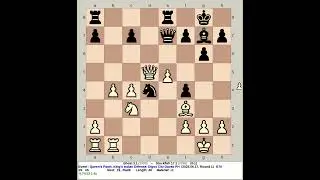 Ghost 3.1 vs Stockfish 17.1 | Queen's Pawn: King's Indian Defense #chess