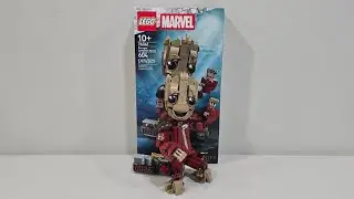 Lego Marvel Ravager Jumpsuit Groot Set 76341 Review!