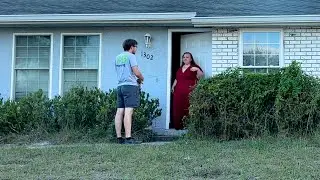 I removed 3000 POUNDS of dirt to uncover her SIDEWALKS