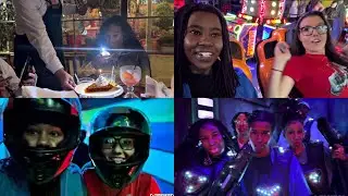 Sis Bday, Pappadeaux Seafood kitchen & Andretti Vlog ❤️✨