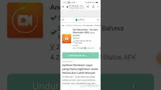 cara download du recorder gampang