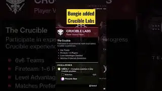 We just Got Crucible Labs Boys. its connection based matchmaking.