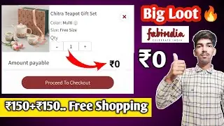 Fabindia ₹150 unlimited free shopping offer || 100% Free Shopping
