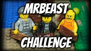 6 Prisoners vs Island - MrBeast Lego Animation