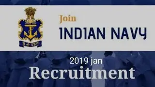 Open indian navy form opening date 12 jan 2019