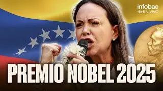 María Corina Machado GANÓ el PREMIO NOBEL de la PAZ 2025