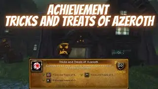Achievement Tricks and Treats of Azeroth Hallow`s End Event Wrath of the Lich King