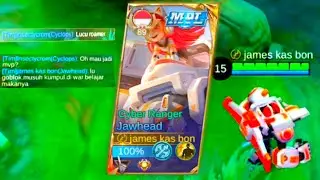 Jawheadku Di Bacot1n!!Auto kasih faham cara main ranked yang benar @Jameskasbon 