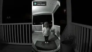What is this kid doing at my front door. #shorts #ringcamera