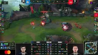 Gwen solando Nocturne no dive #cblol RNS vs Intz