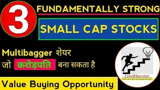 3 Multibagger Small Cap Stocks || Creed Investor
