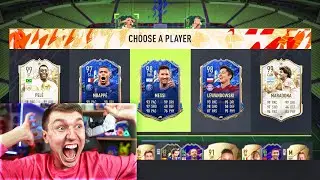 TOTY MESSI + 97 MBAPPE IN 194 RATED FUT DRAFT!! - FIFA 22