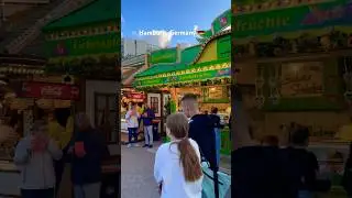 Dom #Hamburg fun fair that only opens 3 times a year #Germany 🇩🇪 July 2023