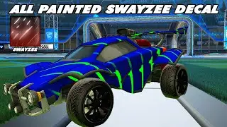 All Painted Swayzee Decal - Rocket League Showcase