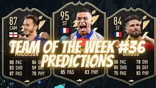 TOTW # 36 PREDICTIONS | FIFA 22 TEAM OF THE WEEK 36 EARLY PREDICTIONS  ft.MADDISON, MBAPPE ,GIROUD😱😎