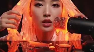 &ldquo;Her Lava Crystal Hair&hellip; Real or A.I.? 😳🔥 ASMR Test&rdquo;