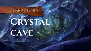 Sleep Story for Stress Relief & Deep Rest 💎 The Crystal Cave (Fantasy Ambience)