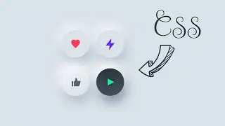 Master HTML & CSS: 3D Button🔵Styles in Minutes