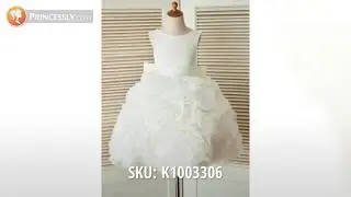 Ball Gown Ivory Flower Girl Dresses | Princessly Dresses