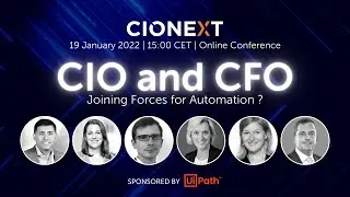 CIONEXT 11 | CIO and CFO Joining Forces for Automation ?