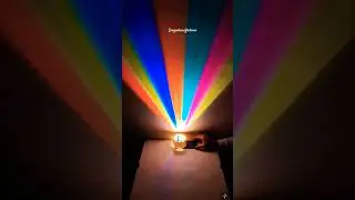 DIY Rainbow Magic 🌈 #diy #art #trending #viral #kidscraft #shorts