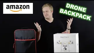 Ebay/Amazon DJI Phantom 3/4 Backpack Review (w/Drone Footage)