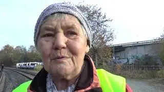 Im Widerstand gegen  das Terminal 3 (Video von Peter Illert)