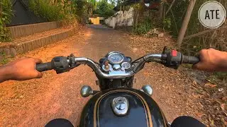 Through Village Roads on a Royal Enfield