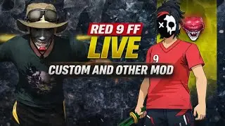 FREE FIRE MAX LIVE 🔥 Rank Push | Custom Room | Hindi Commentary Red 9FF