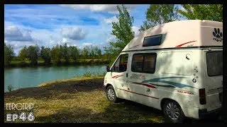 LAKESIDE (park up and camp fire) SLOVAKIA - VAN LIFE