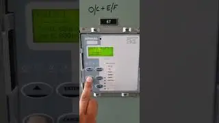 fault current reading in Siemens 7SR over curent & earth fault relay