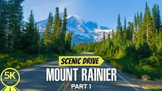 Exploring Scenic Roads of Mount Rainier NP &ndash; 3,5HRS Best Virtual Scenery for Indoor Cycling - #1