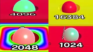 Max Level-Ball Run 2048 💥 vs Ball Run Infinity ♾️ vs Mix Ball Games | Ultimate 3-in-One Combo {42}