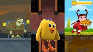 Red Ball 4 vs Luntik Ball Factory Boss Fight