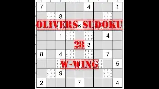 28 Sudoku W Wing