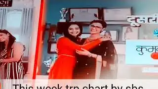 This week trp chart by sbs 20-06-2019
