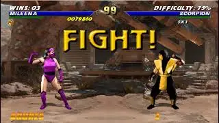 MORTAL KOMBAT PROJECT PENTALOGY MUGEN MILEENA MK2 HARD 8