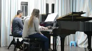 Saint-Saëns- Danse Bacchanale.. 2 Pianos 8 Hands